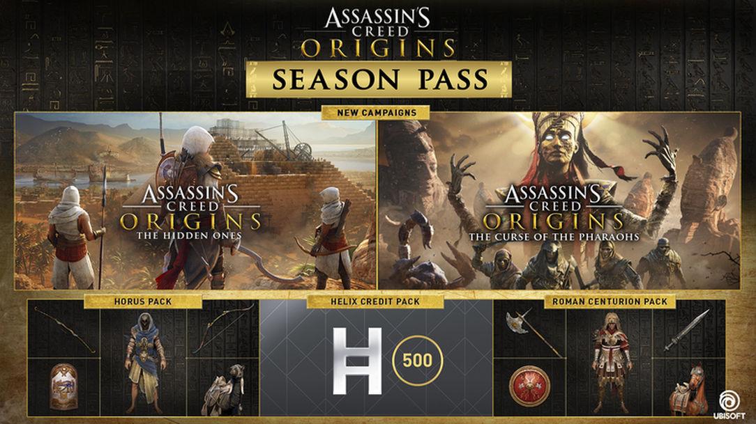 Assassin's Creed: Origins - Season Pass Steam Altergift, 37.04 usd
