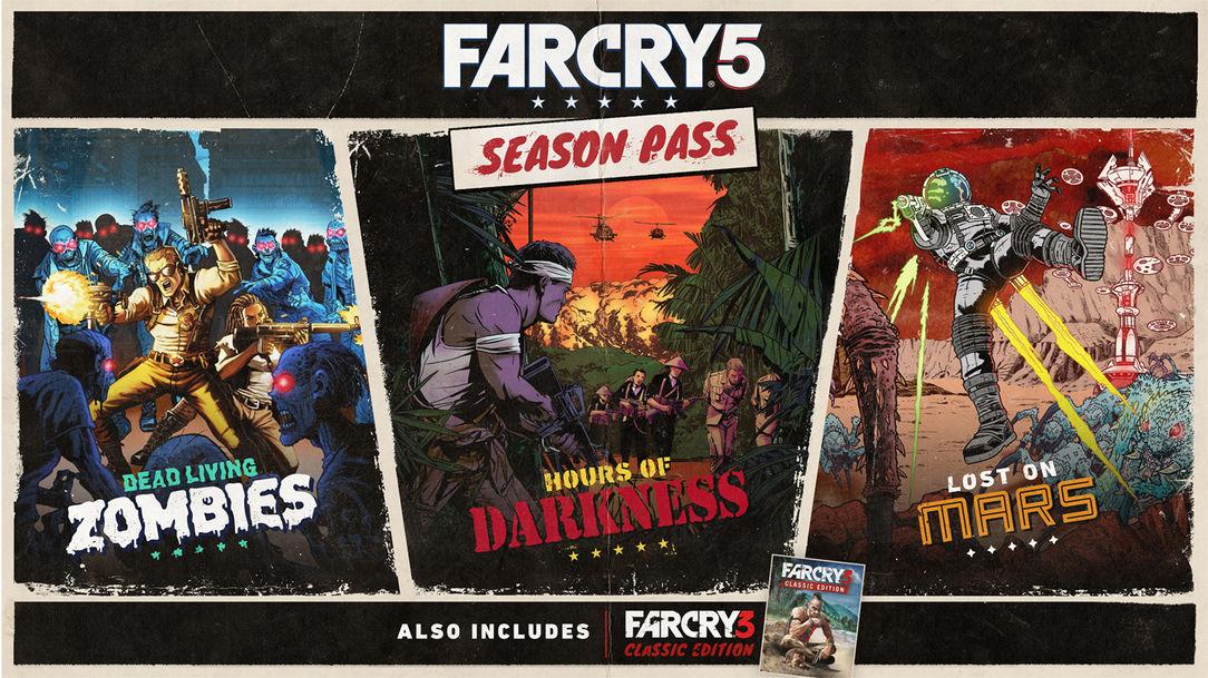 Far Cry 5 - Season Pass AR XBOX One / Xbox Series X|S CD Key, 2.59 usd