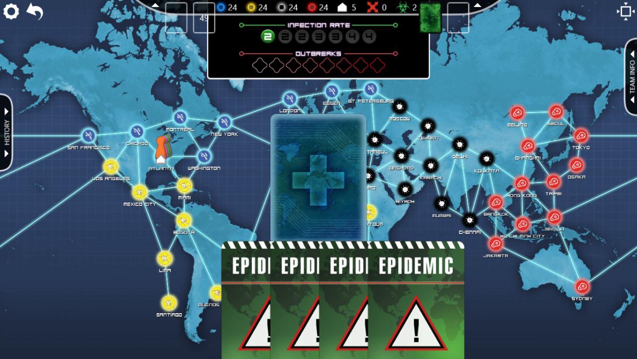 Pandemic: The Board Game Steam CD Key, 1.92 usd