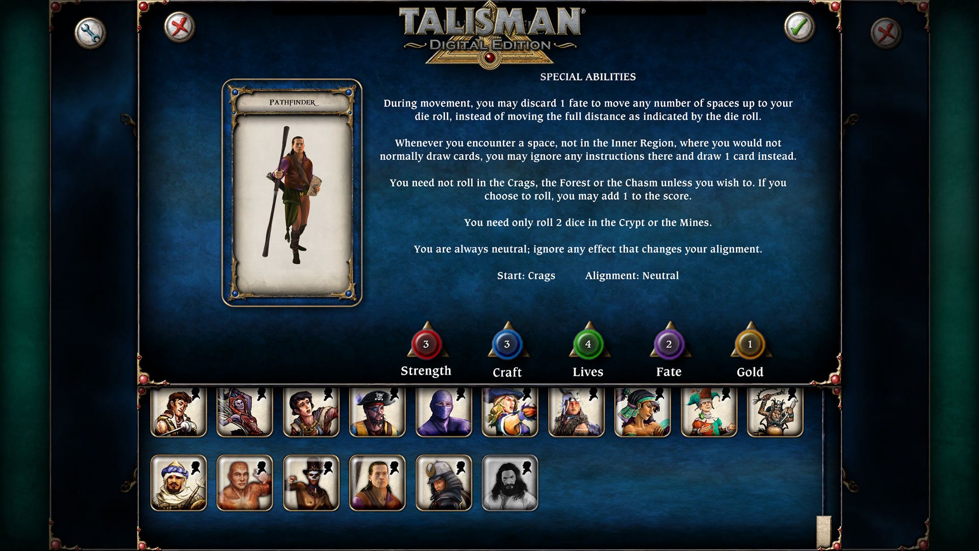 Talisman - Character Pack #18 Pathfinder DLC Steam CD Key, 0.88 usd