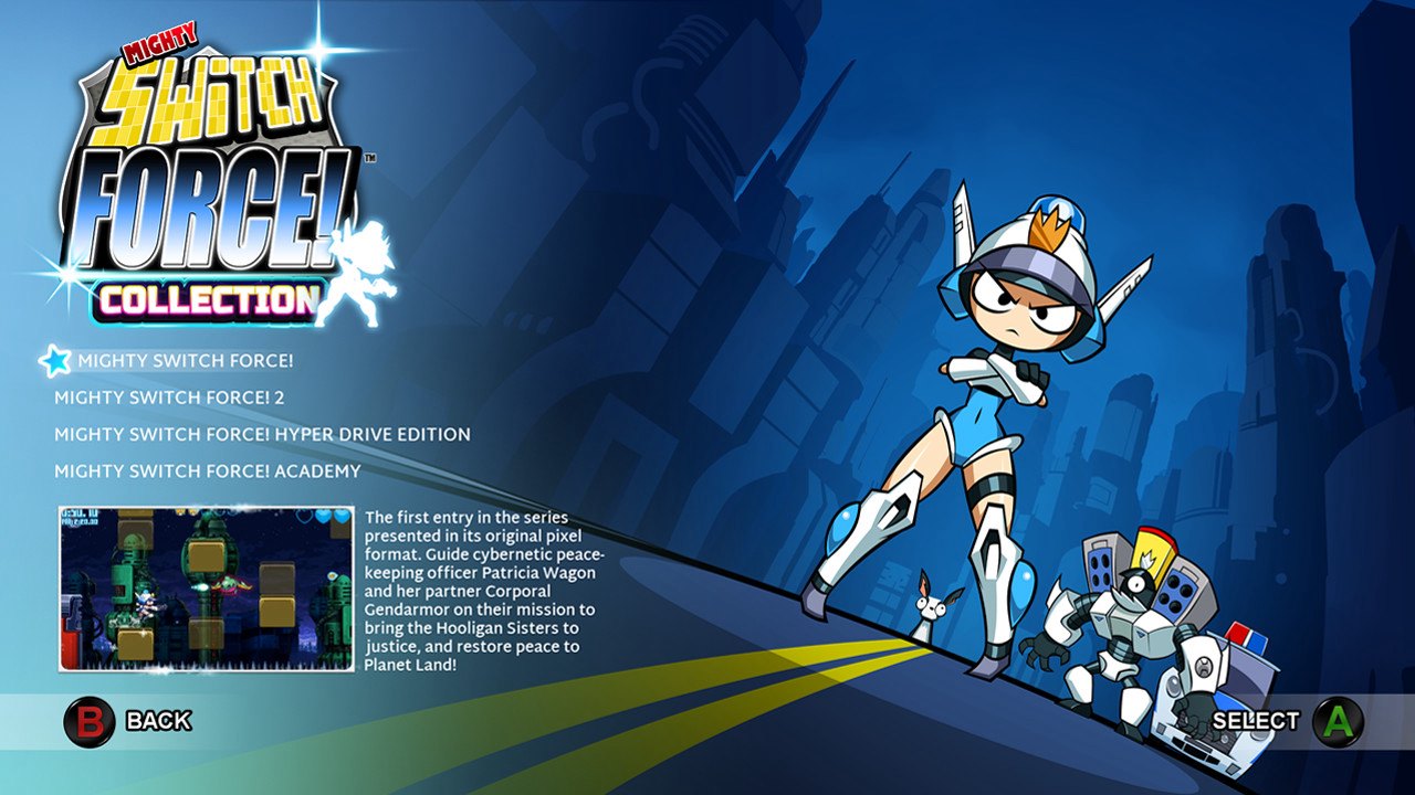 Mighty Switch Force! Collection Steam CD Key, 4.47 usd