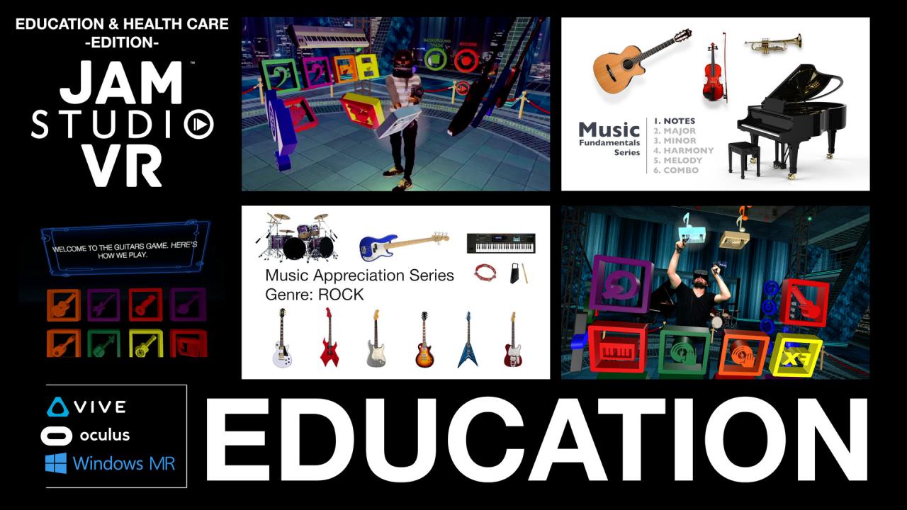 Jam Studio VR - Education & Health Care Edition Steam CD Key, 22.59 usd