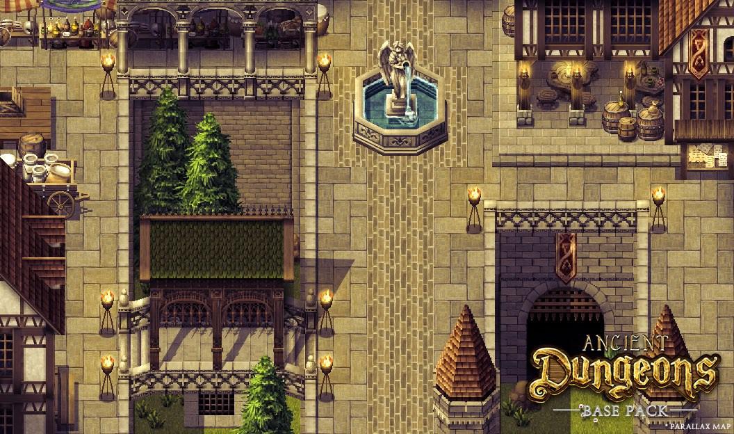 RPG Maker MV - Ancient Dungeons: Base Pack DLC EU Steam CD Key, 10.11 usd