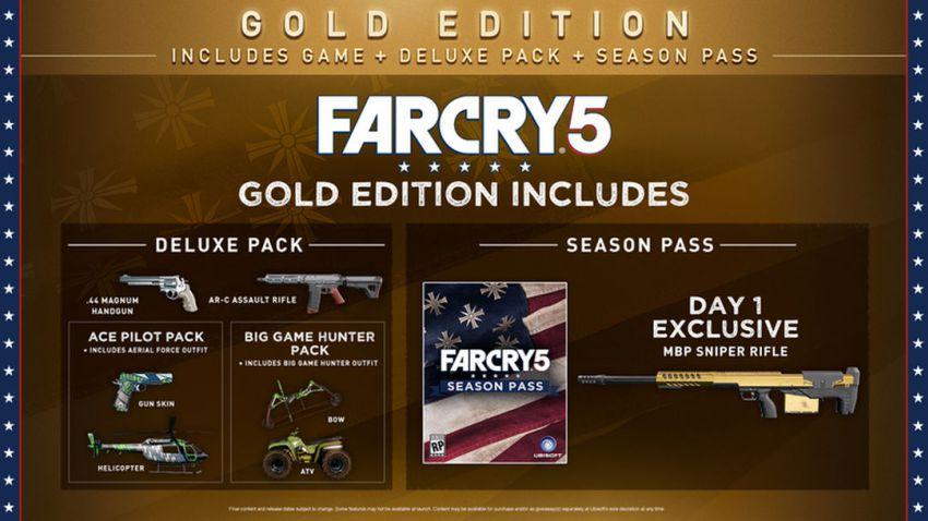 Far Cry 5 Gold Edition DE Ubisoft Connect CD Key, 16.57 usd