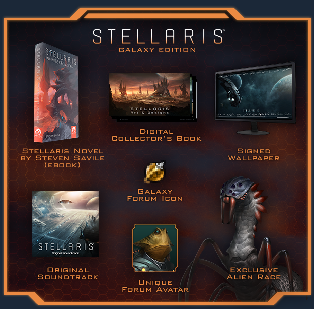 Stellaris Galaxy Edition LATAM Steam CD Key, 15.36 usd
