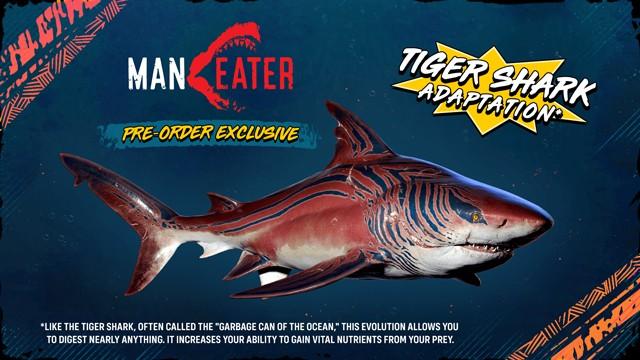 Maneater - Tiger Shark Adaptation DLC EU Epic Games CD Key, 2.93 usd
