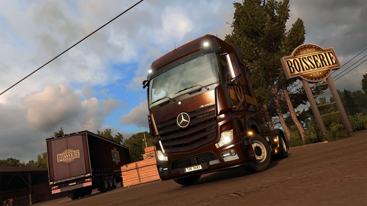 Euro Truck Simulator 2 - Vive la France! DLC RU Steam CD Key, 12.71 usd