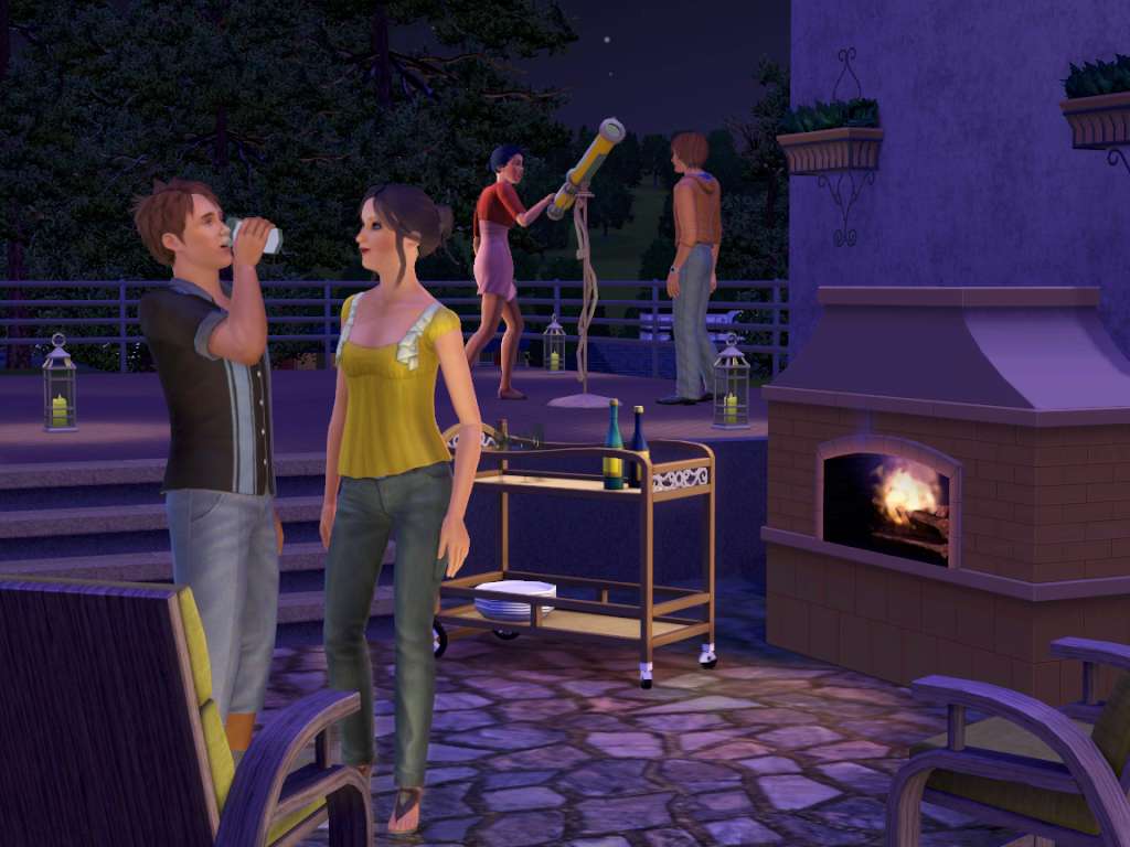 The Sims 3 + Outdoor Living Stuff Pack Origin CD Key, 4.37 usd
