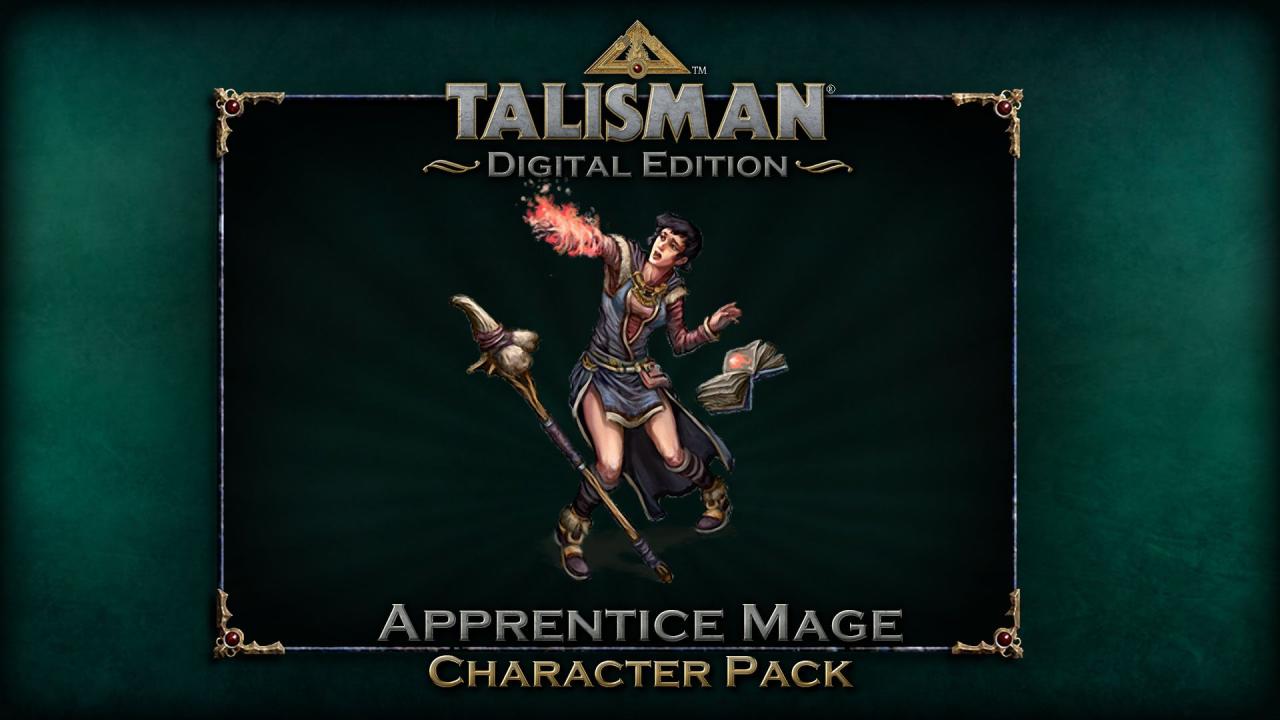 Talisman - Character Pack #8 - Apprentice Mage DLC Steam CD Key, 0.6 usd