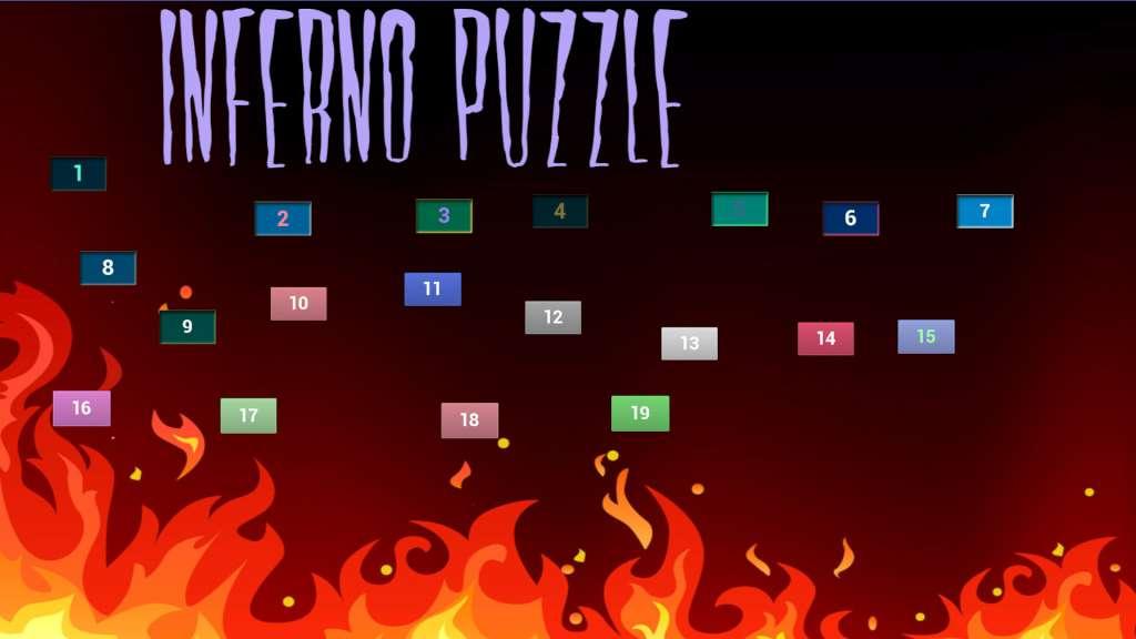 Inferno Puzzle Steam CD Key, 0.89 usd