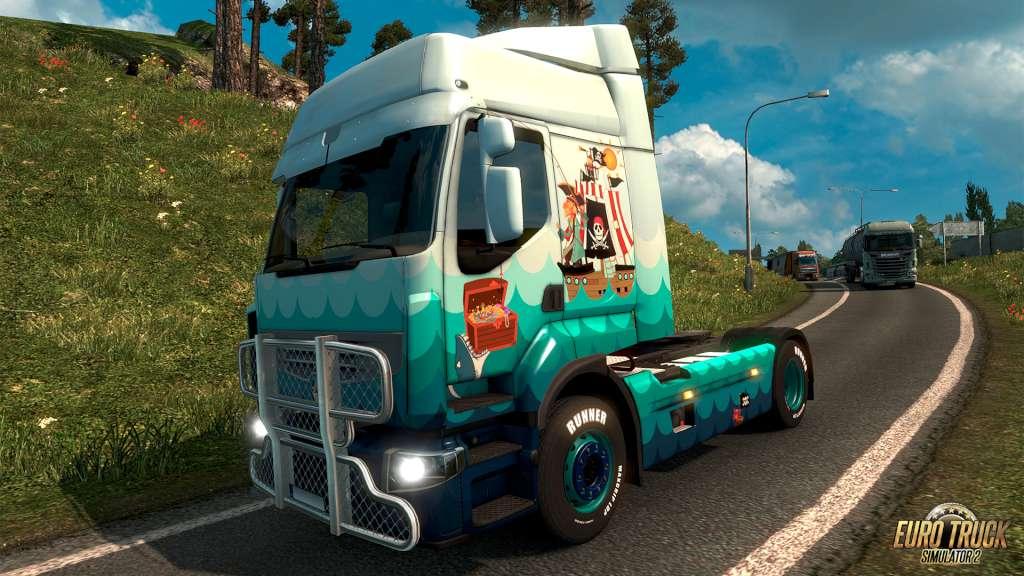 Euro Truck Simulator 2 - Pirate Paint Jobs Pack Steam CD Key, 1.41 usd