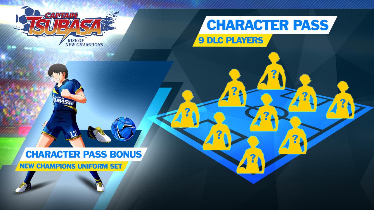 Captain Tsubasa: Rise of New Champions - Character Pass DLC Steam CD Key, 10.19 usd
