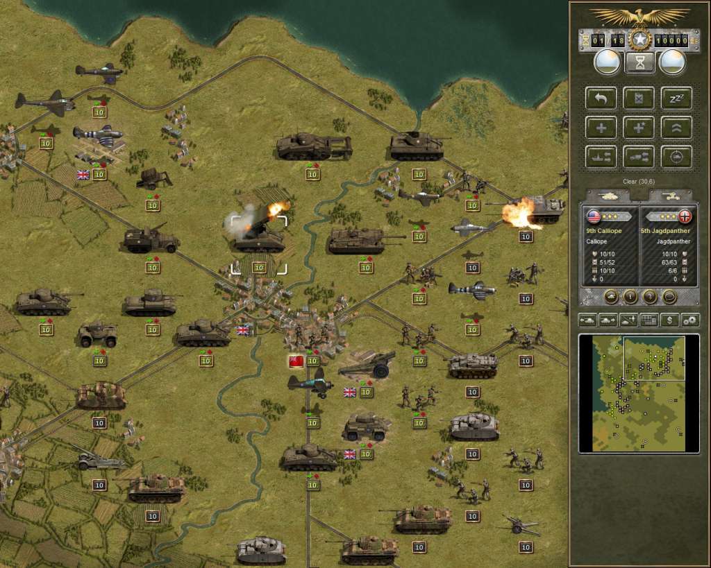 Panzer Corps - Allied Corps DLC Steam CD Key, 0.34 usd