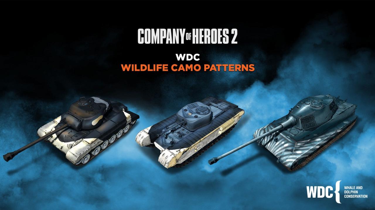 Company of Heroes 2 - Whale and Dolphin Pattern Pack Steam CD Key, 0.31 usd