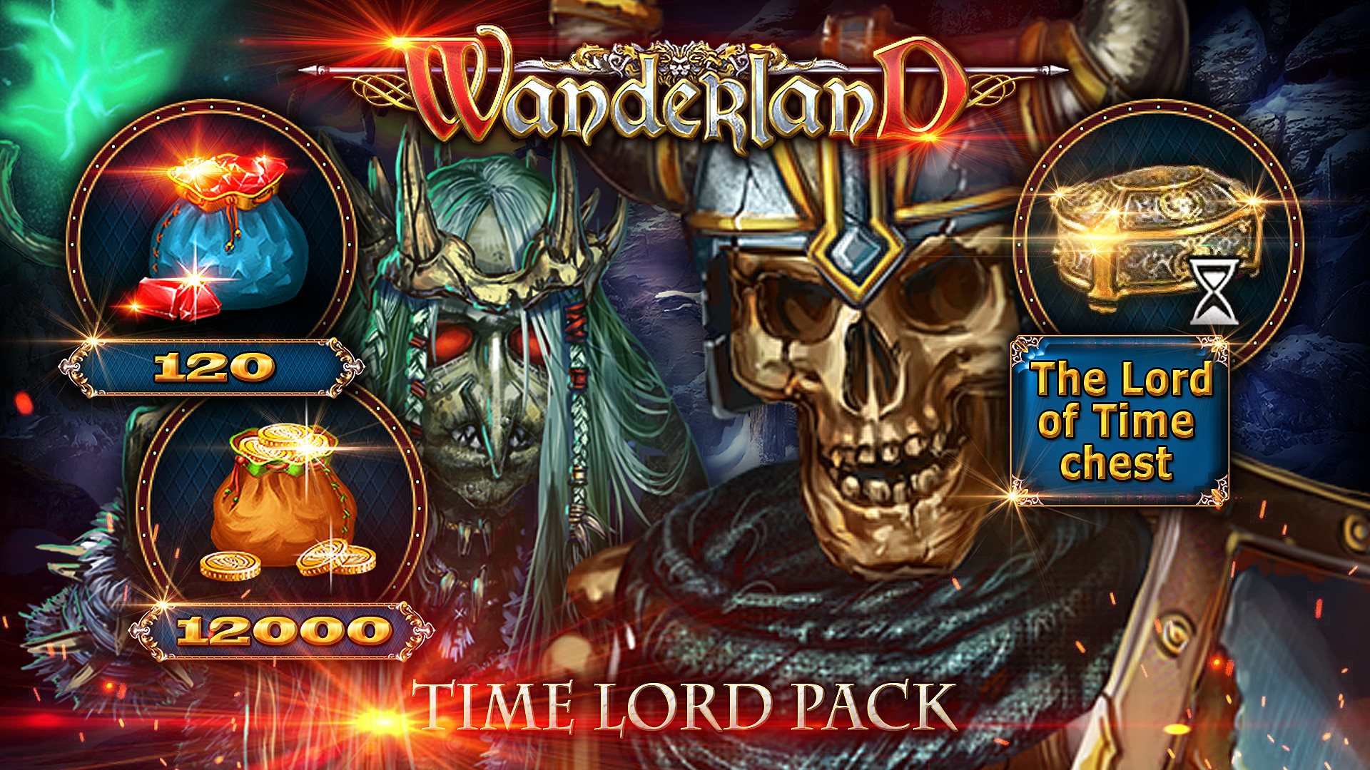Wanderland - Time Lord Pack DLC Steam CD Key, 3.91 usd