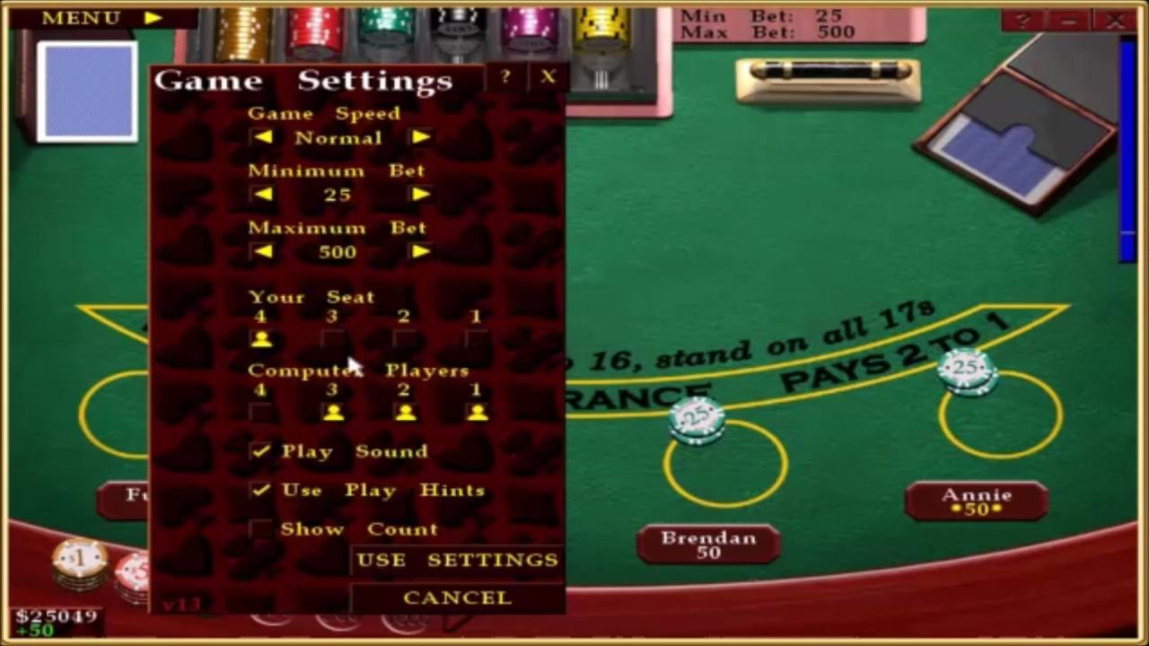 Casino Blackjack Steam CD Key, 0.84 usd