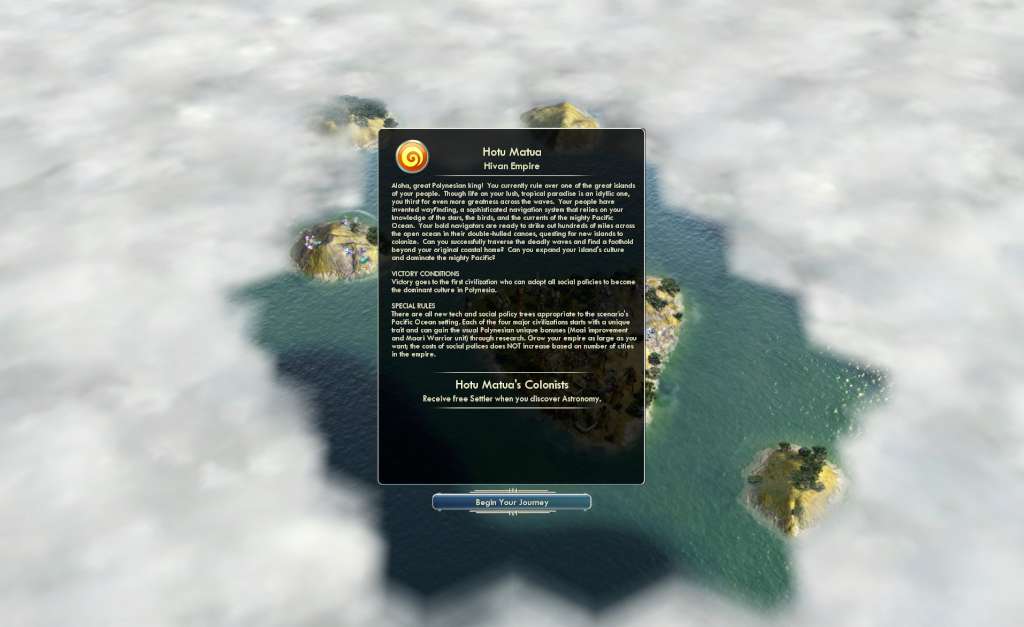 Sid Meier's Civilization V - Polynesian Civilization Pack DLC Steam Gift, 3.38 usd