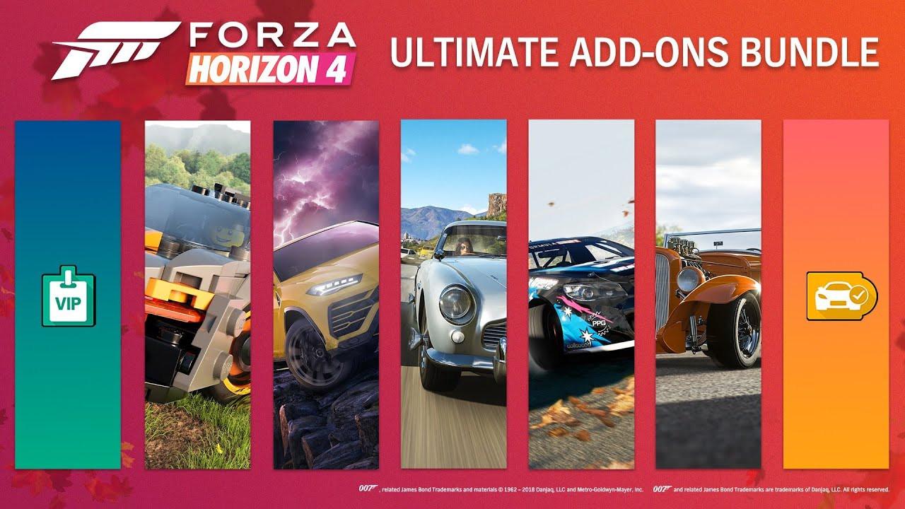 Forza Horizon 4 - Ultimate Add-Ons Bundle DLC EU XBOX One / Windows 10 CD Key, 39.85 usd