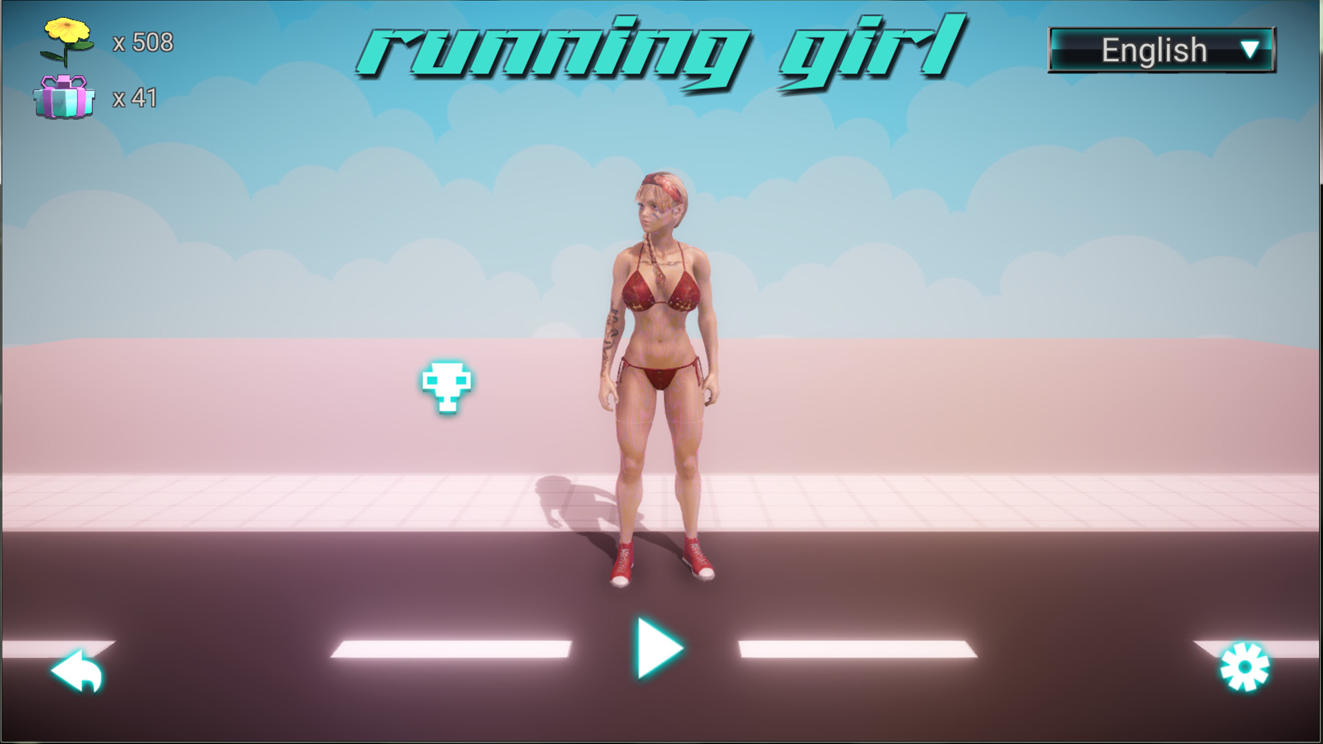 Running Girl Steam CD Key, 1.12 usd
