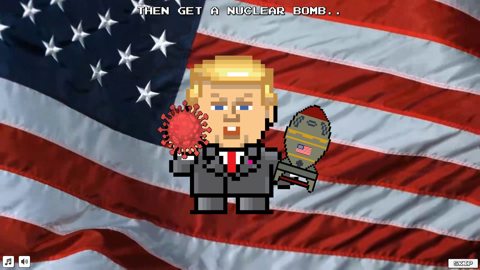 Trump VS Covid: Save The World Clicker Steam CD Key, 0.21 usd