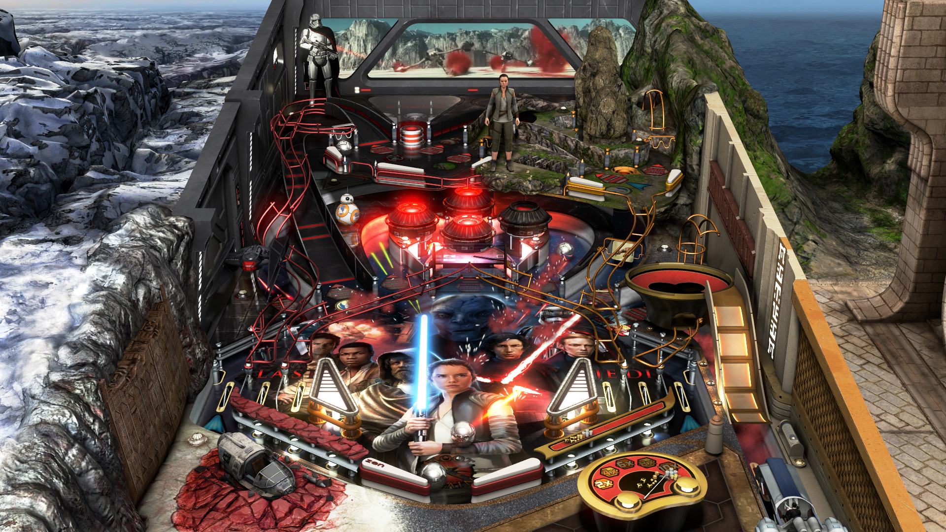 Pinball FX3 - Star Wars Pinball: The Last Jedi DLC EN Language Only Steam CD Key, 0.78 usd