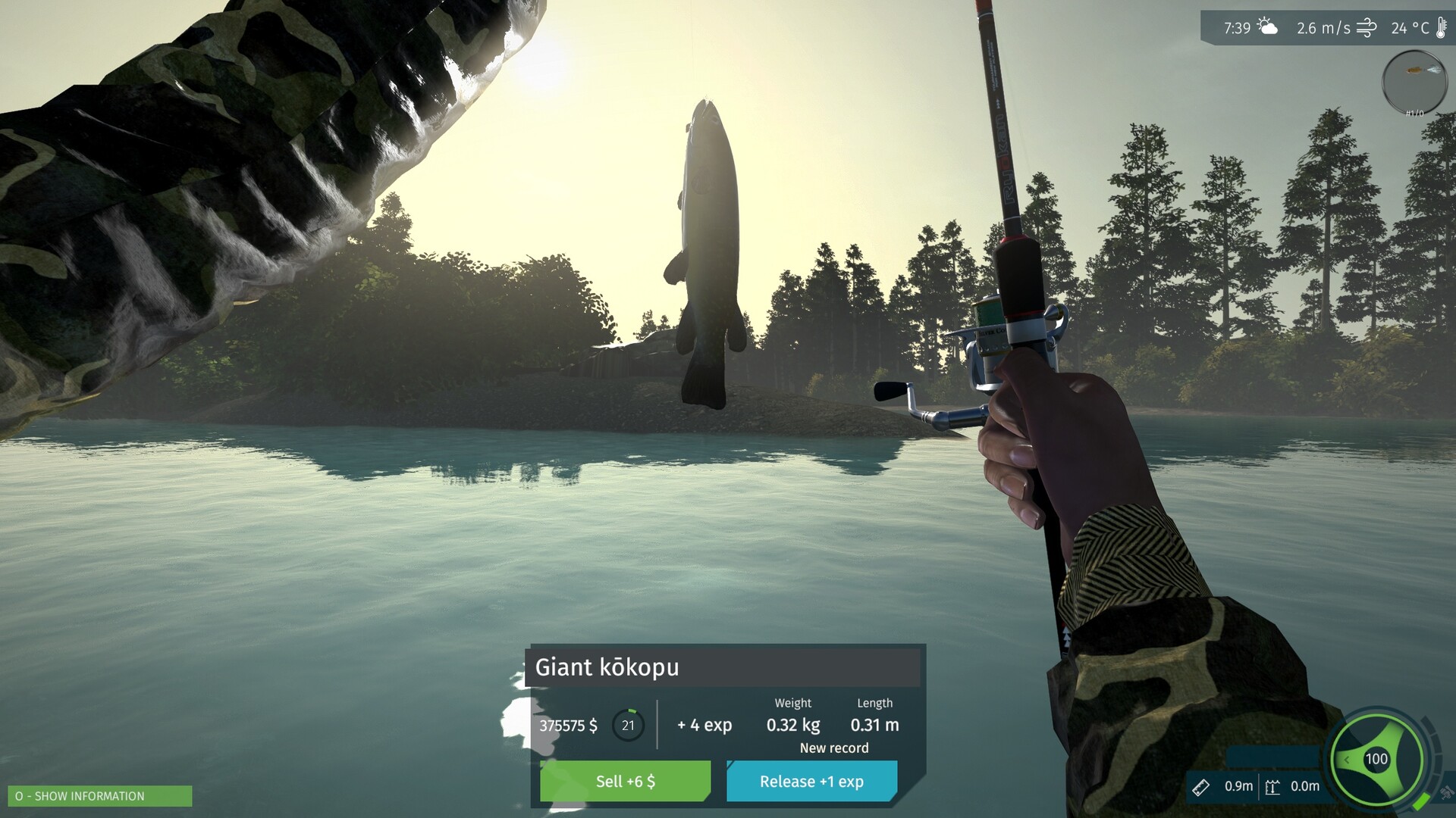 Ultimate Fishing Simulator - Taupo Lake DLC Steam CD Key, 2.21 usd