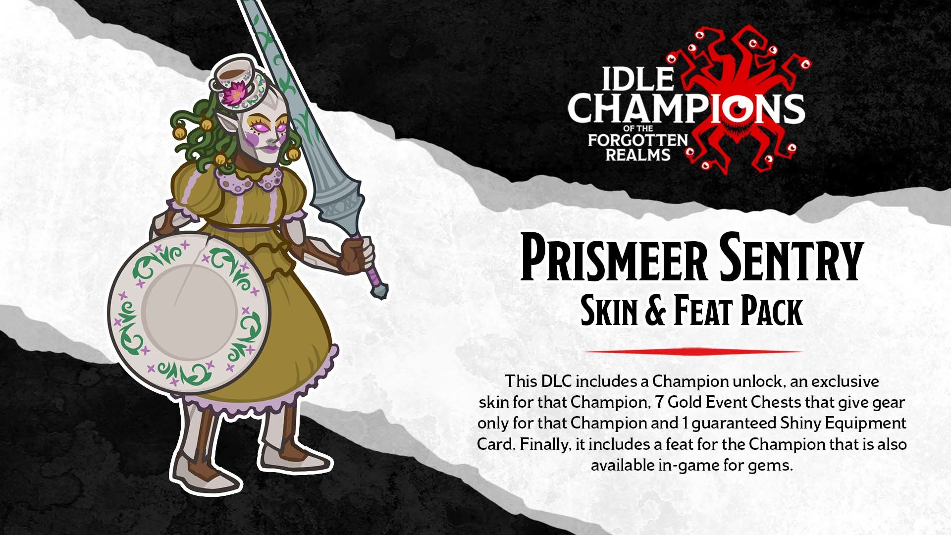 Idle Champions - Prismeer Sentry Skin & Feat Pack DLC Steam CD Key, 1.05 usd