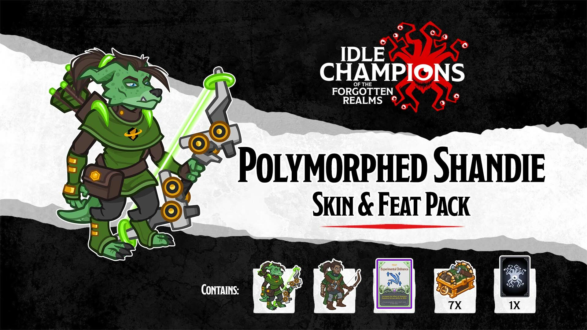 Idle Champions - Polymorphed Shandie Skin & Feat Pack DLC Steam CD Key, 1.02 usd