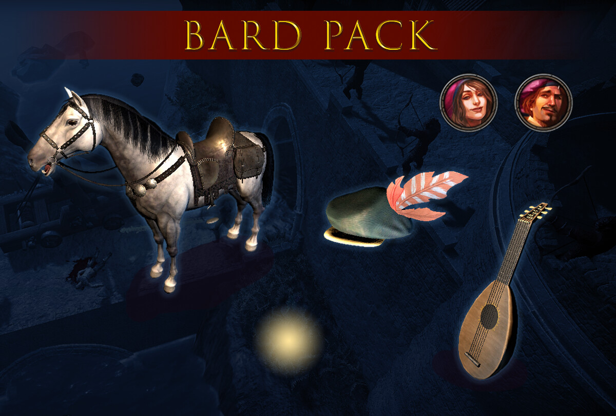 Wild Terra 2 - Bard Pack DLC Steam CD Key, 9.41 usd
