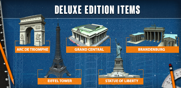 Cities: Skylines - Deluxe Edition Upgrade Pack DLC Steam CD Key, 0.84 usd