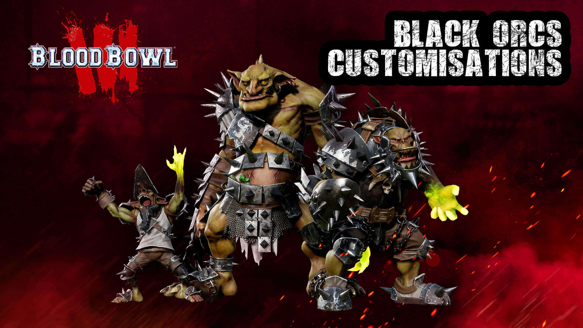 Blood Bowl 3 - Black Orcs Customizations DLC Steam CD Key, 3.82 usd