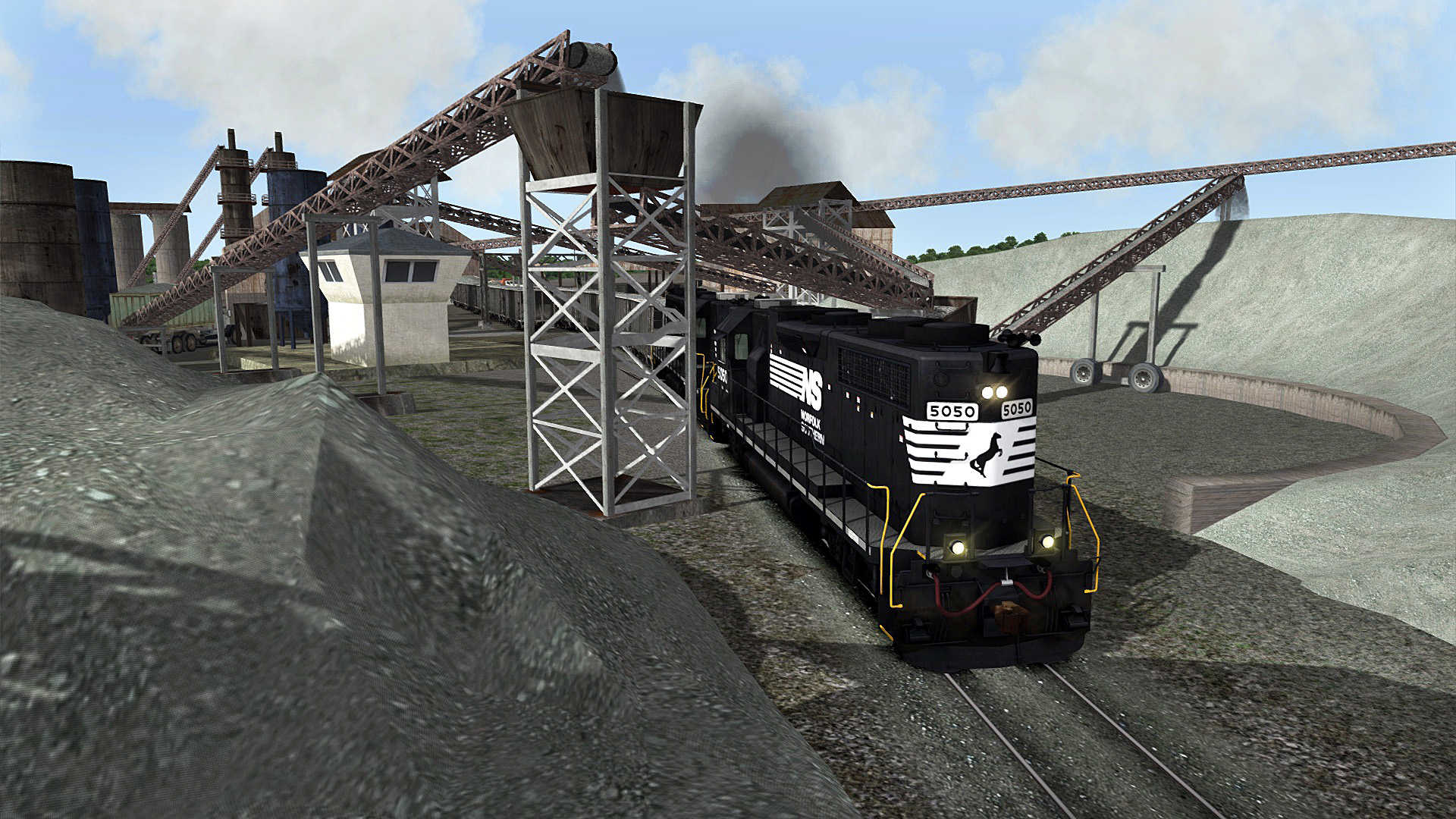 Train Simulator: Norfolk Southern N-Line Route Add-On DLC Steam CD Key, 1.5 usd