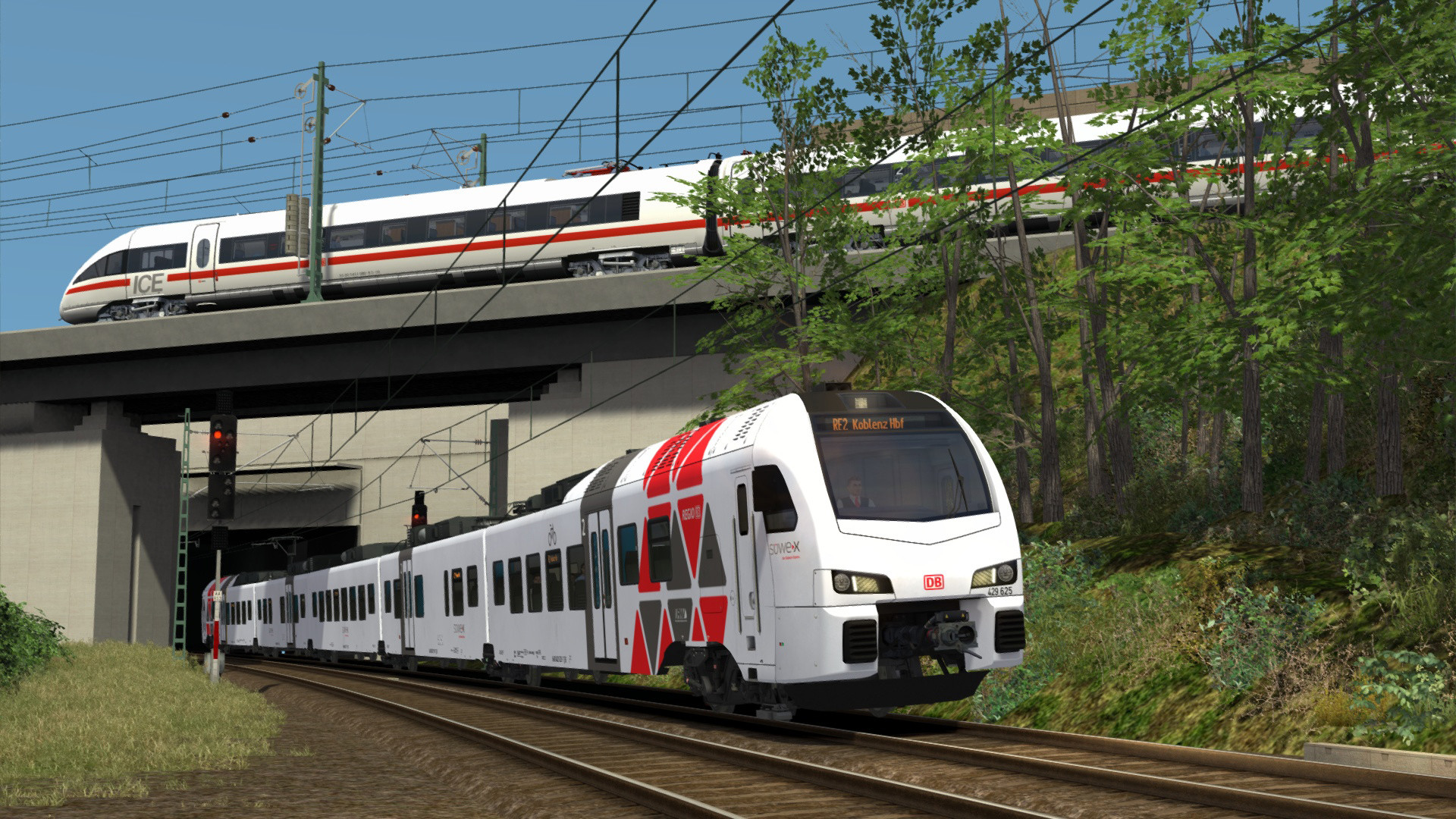 Train Simulator - Frankfurt - Koblenz Route DLC Steam CD Key, 17.57 usd