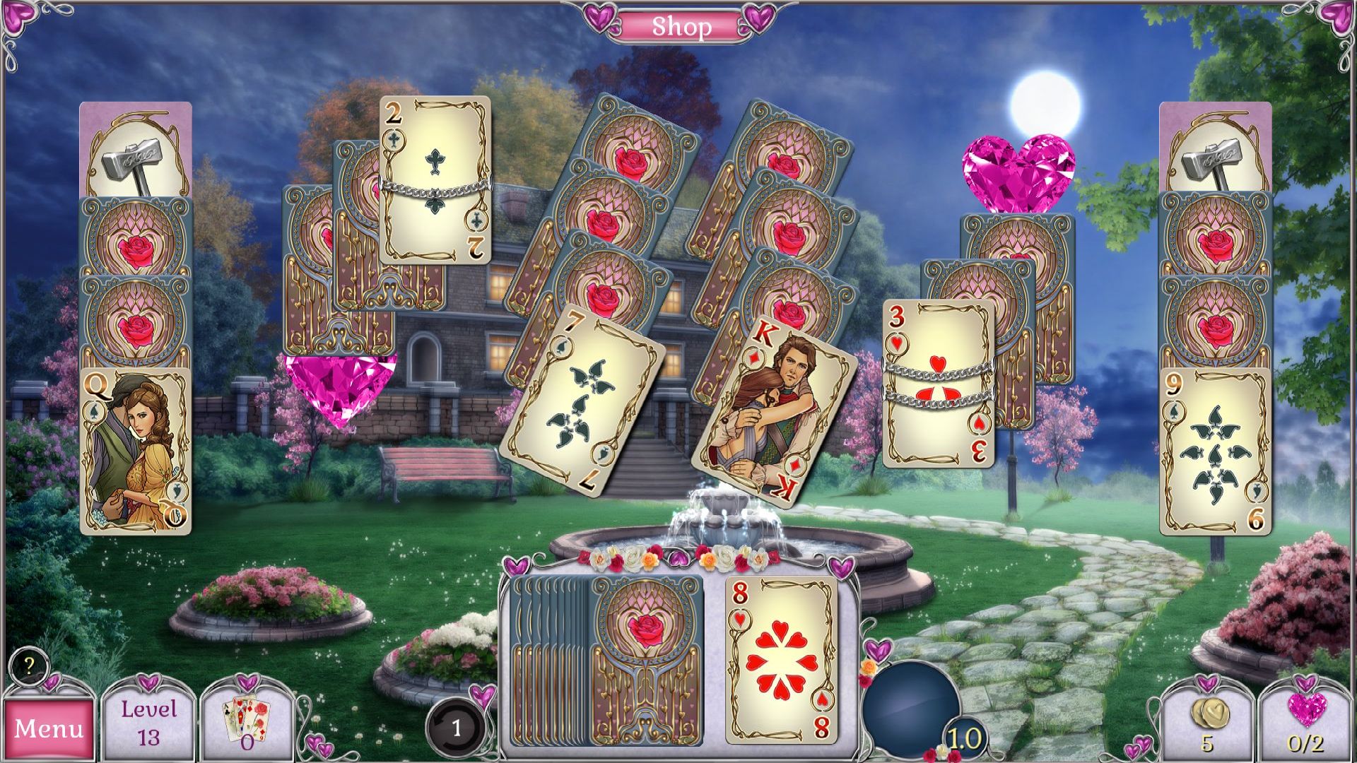 Jewel Match Solitaire L'Amour Steam CD Key, 1.11 usd