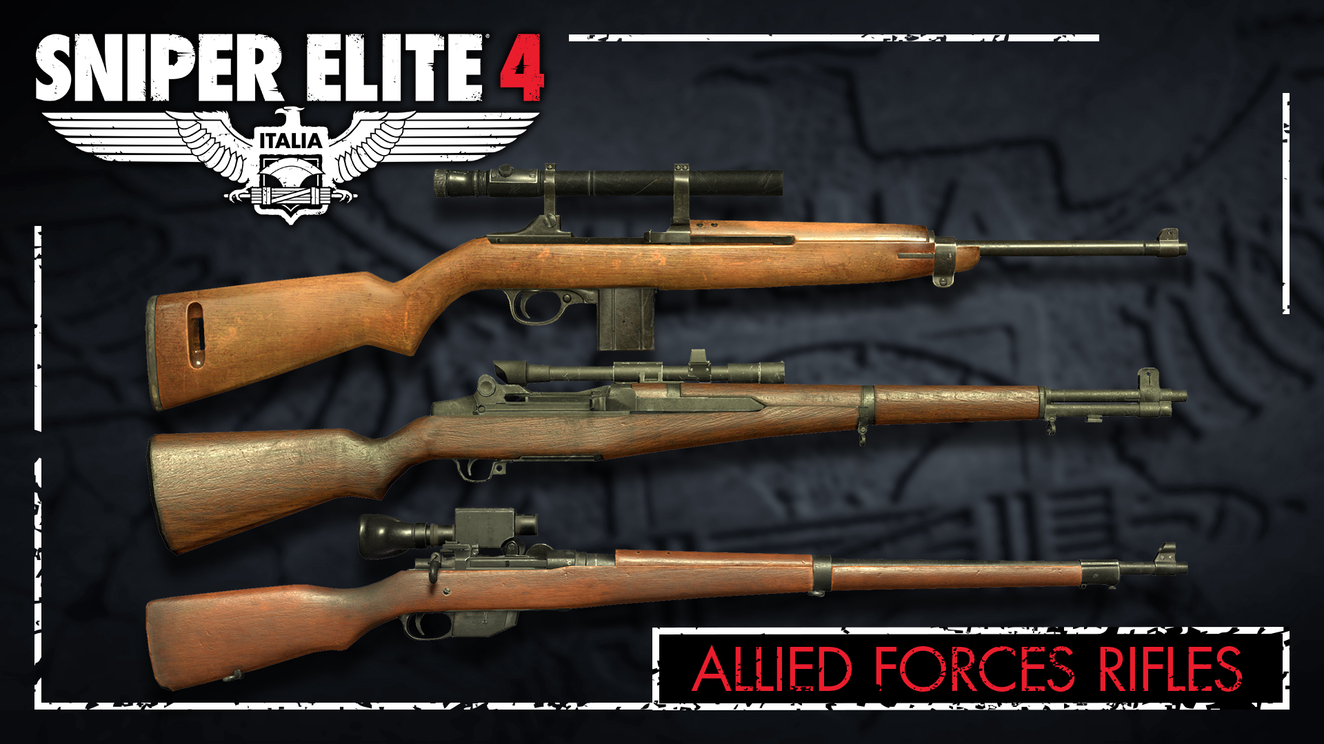 Sniper Elite 4 - Allied Forces Rifle Pack DLC Steam CD Key, 4.51 usd