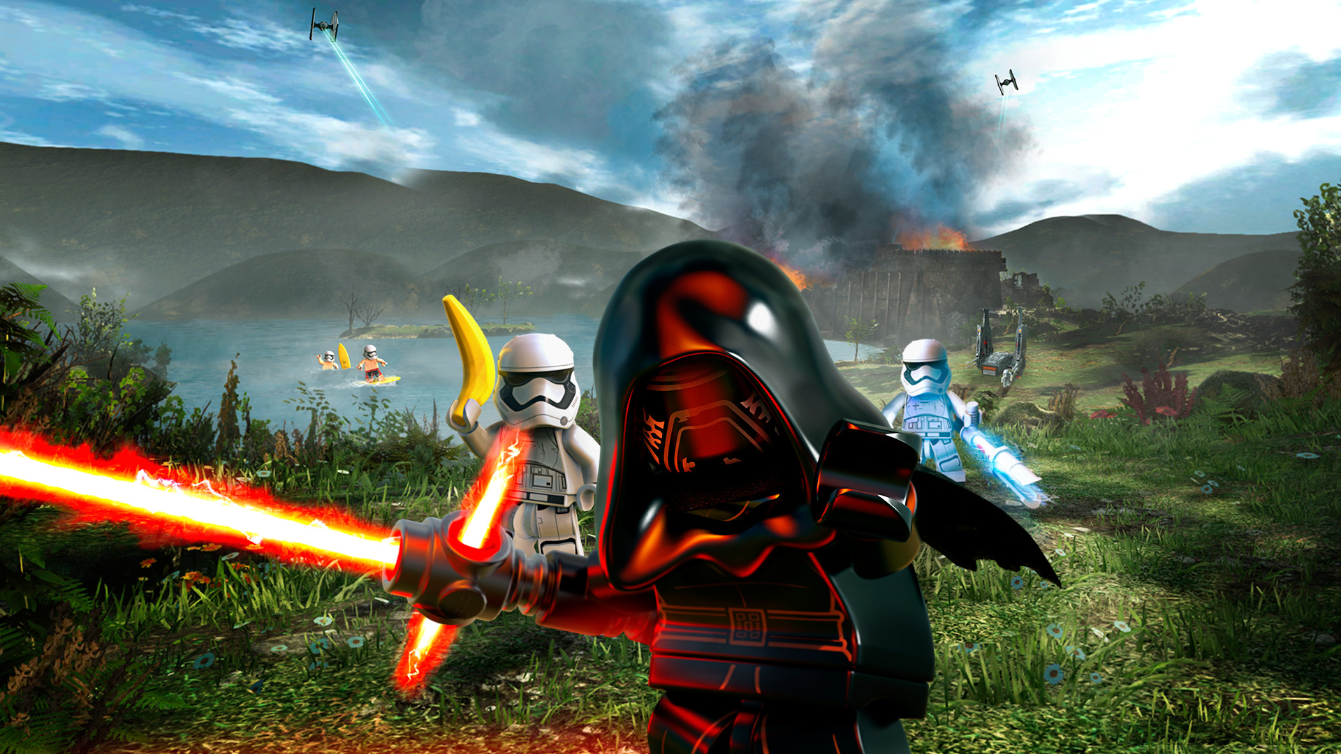 LEGO Star Wars: The Force Awakens - First Order Siege of Takodana Level Pack DLC Steam CD Key, 2.25 usd
