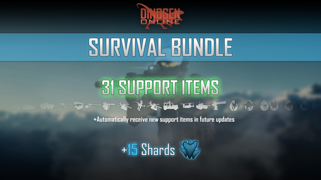 Dinogen Online - Survival Bundle DLC Steam CD Key, 0.35 usd