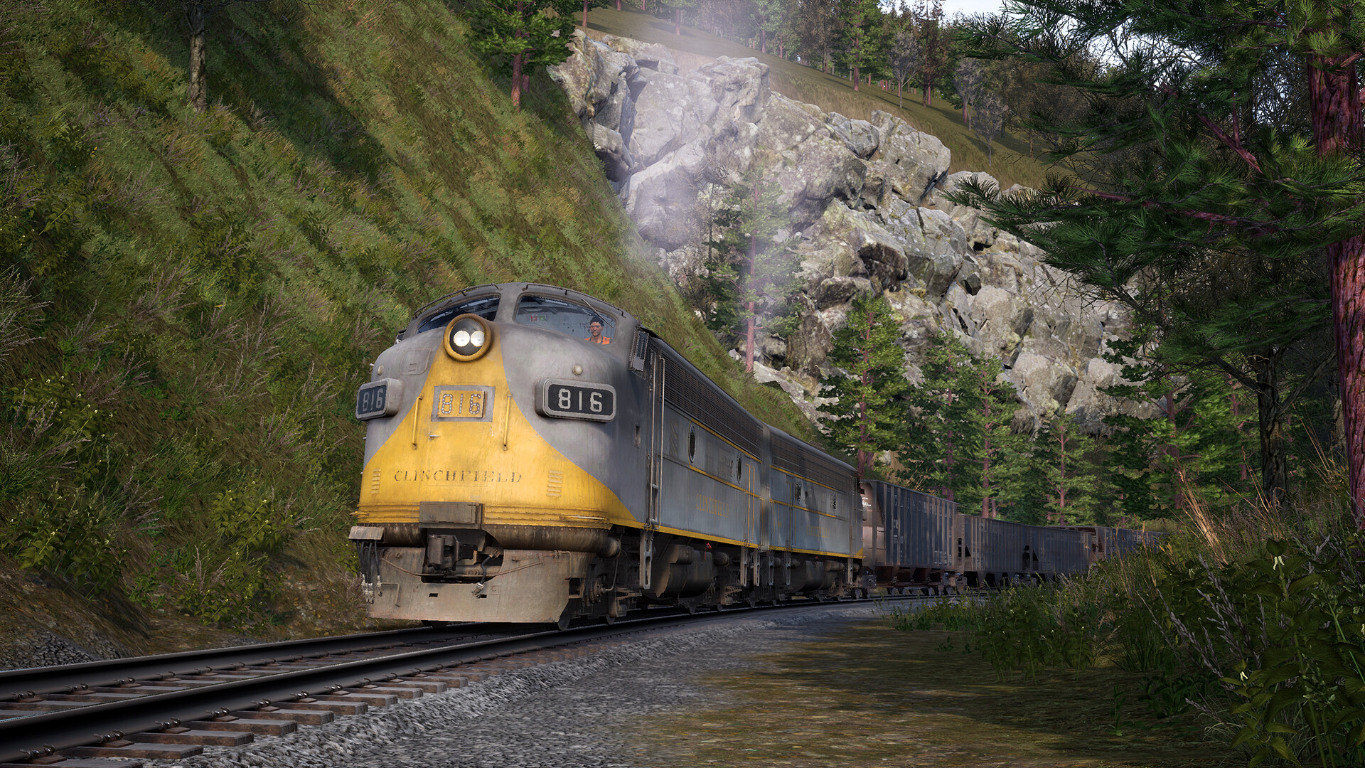 Train Sim World - Clinchfield Railroad - Elkhorn - Dante Route Add-On DLC Steam CD Key, 1.25 usd