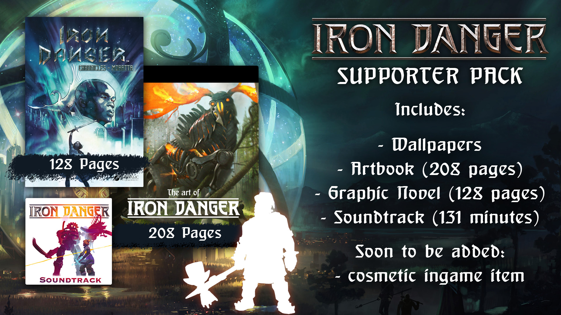 Iron Danger - Supporter Pack DLC Steam CD Key, 4.51 usd