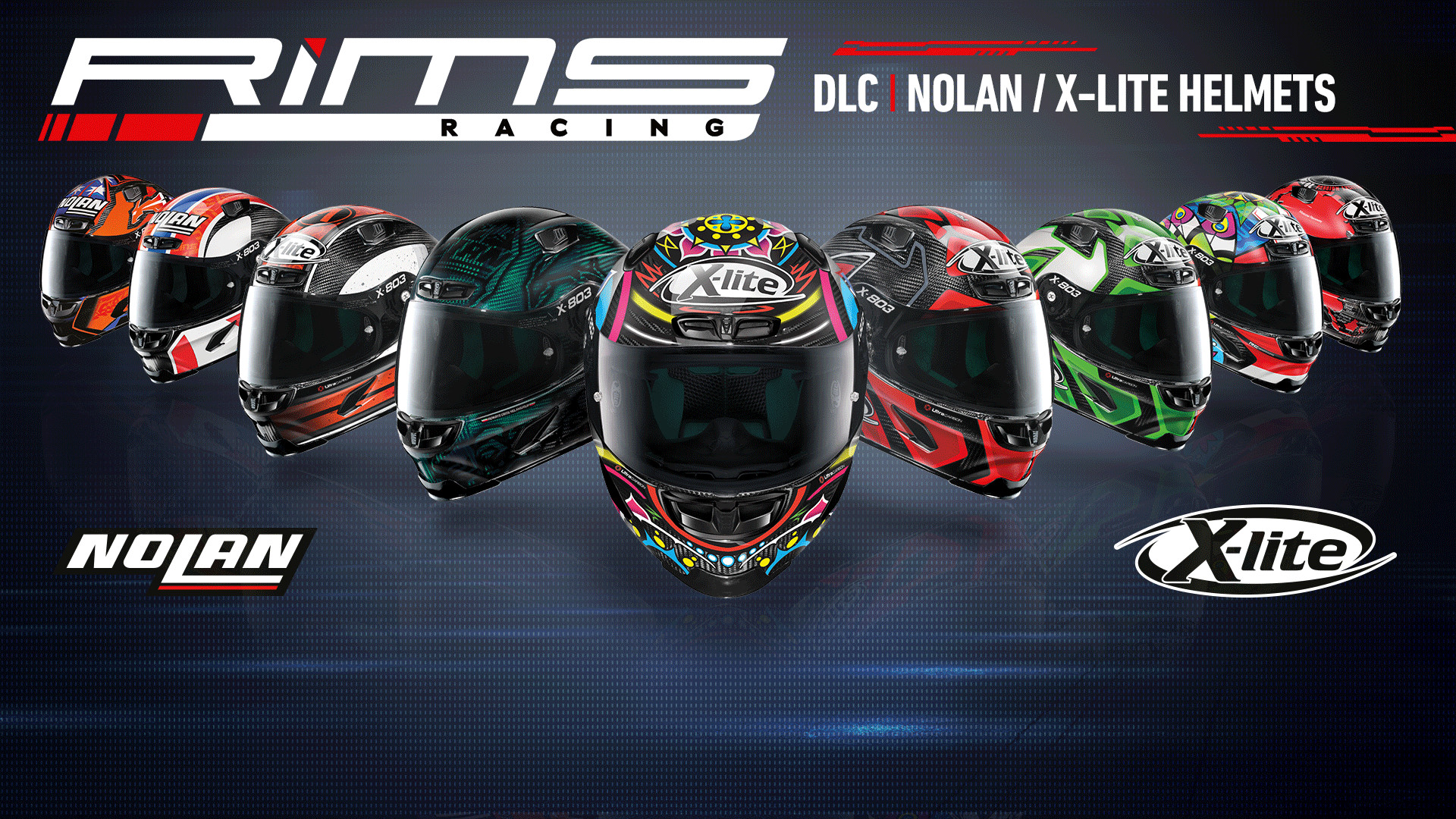 RiMS Racing - Nolan X-LITE Helmets DLC Steam CD Key, 1.8 usd