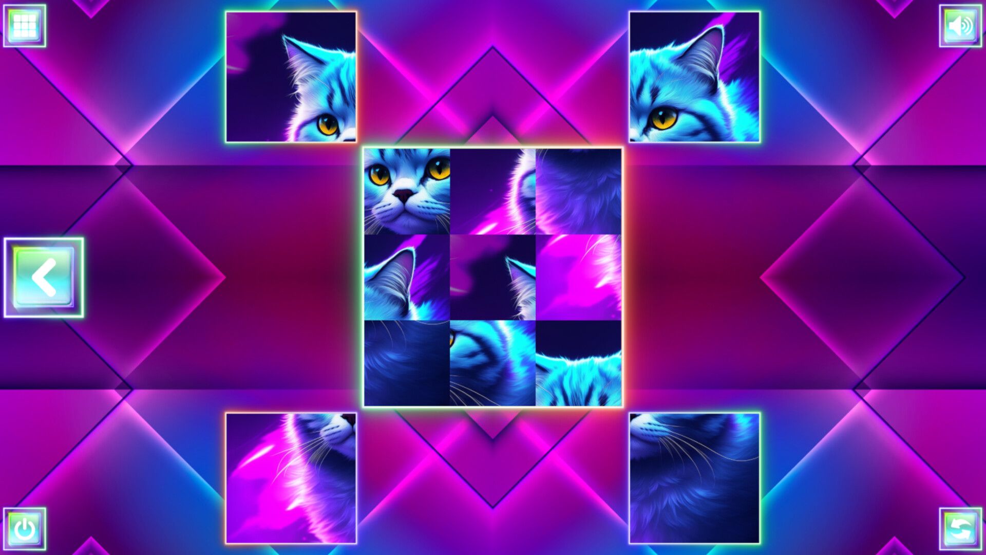 Neon Fantasy: Cats Steam CD Key, 0.47 usd