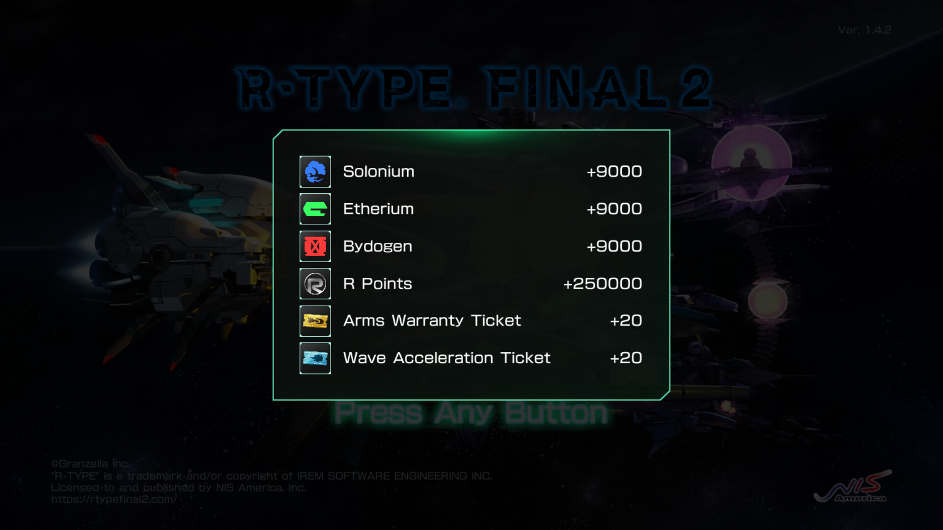 R-Type Final 2 - Ace Pilot Special Training Pack III DLC Steam CD Key, 5.64 usd