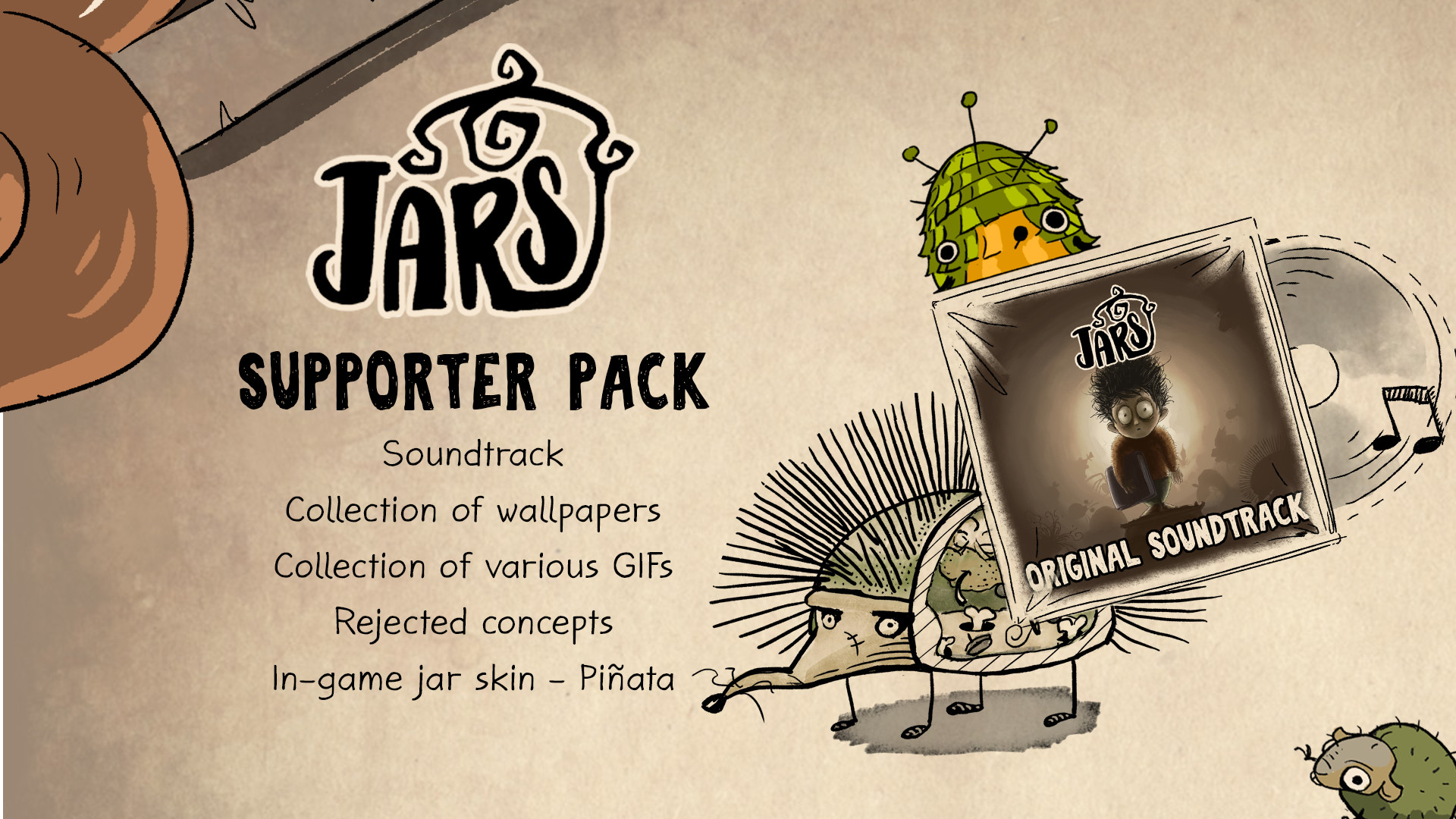 JARS - Supporter Pack DLC Steam CD Key, 1.06 usd