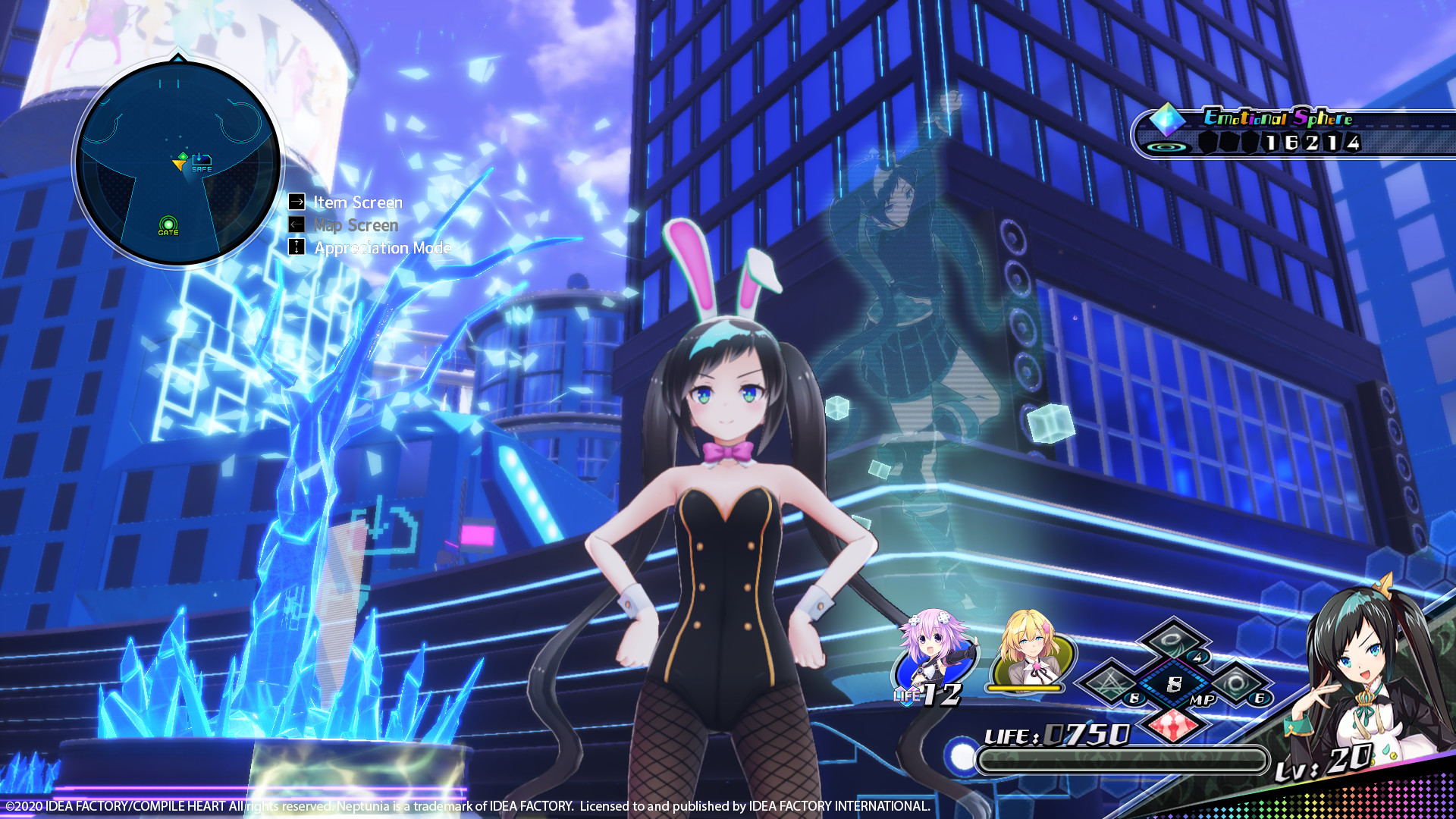 Neptunia Virtual Stars - Bunny Outfit: V-Idol Set DLC Steam CD Key, 2.24 usd