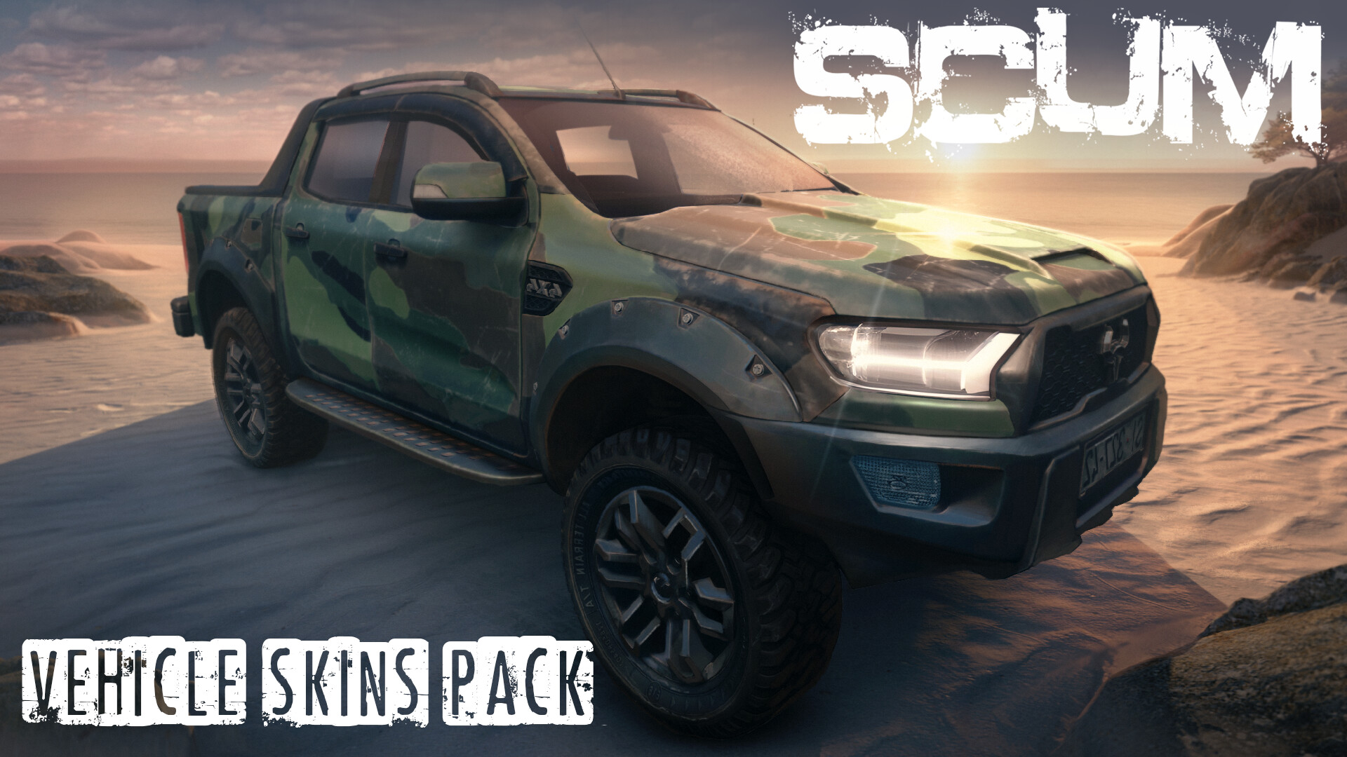 SCUM - Vehicle Skins pack DLC Steam CD Key, 9.21 usd