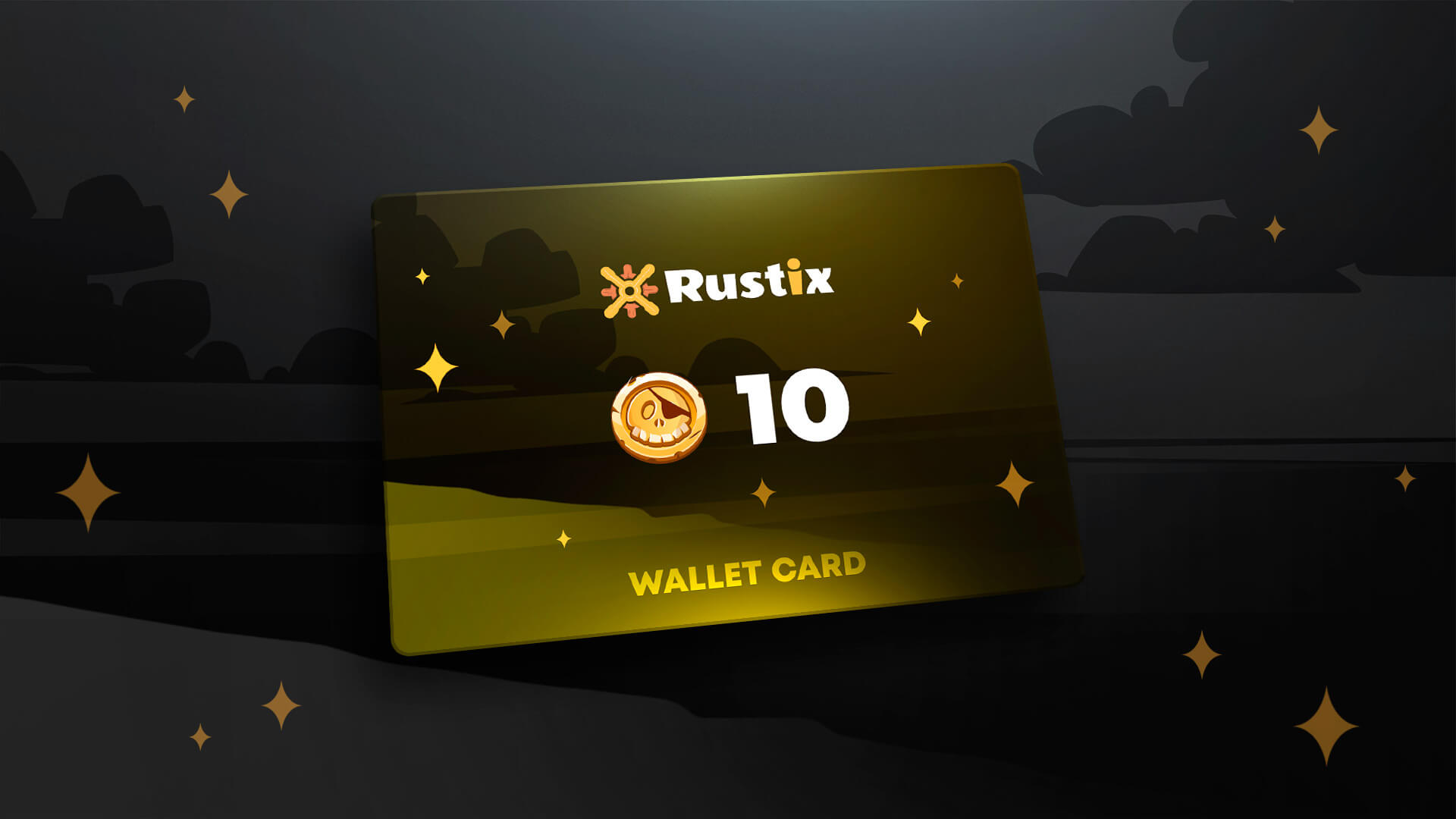 Rustix.io 10 USD Wallet Card Code, 11.3 usd