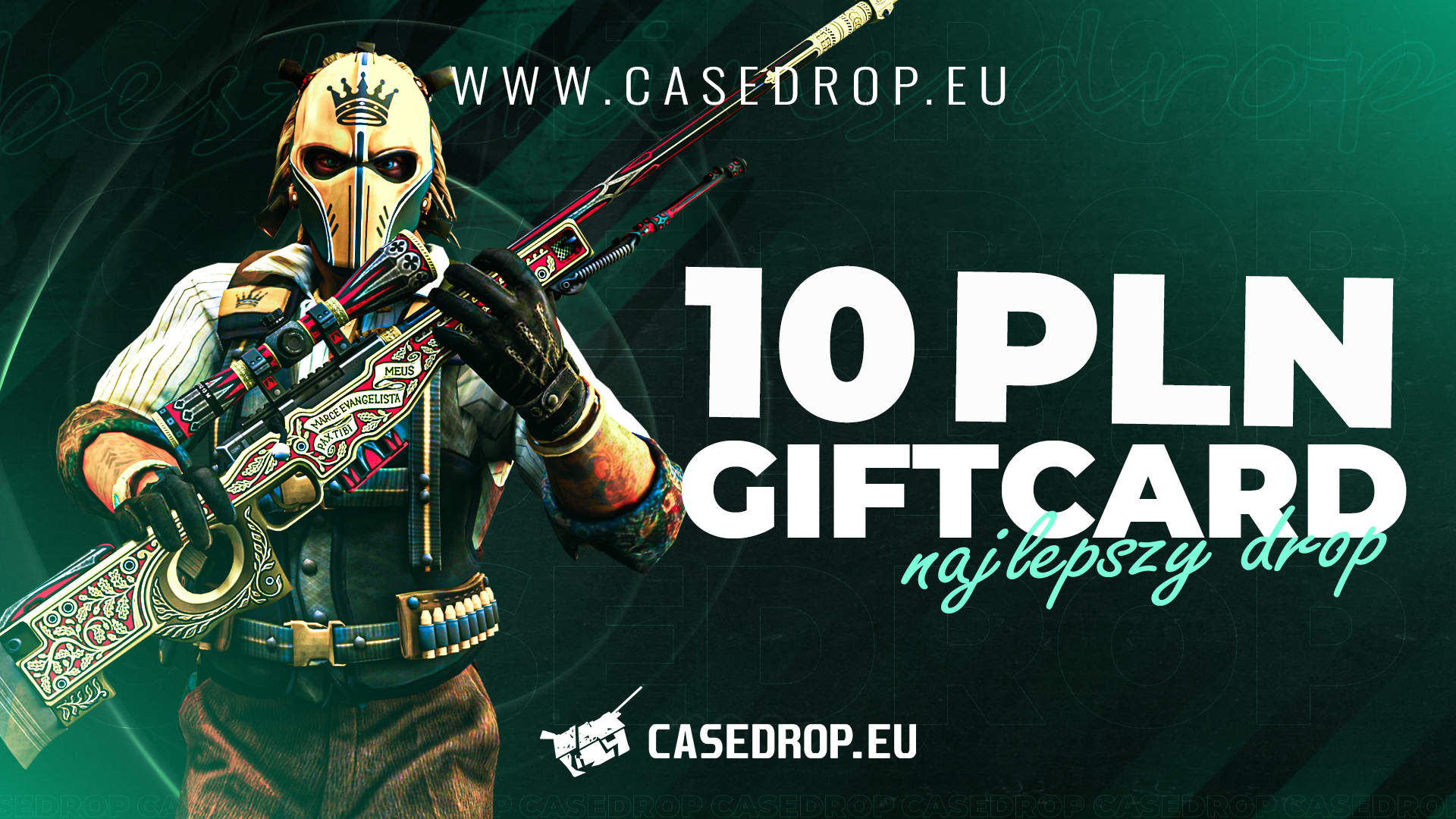 Casedrop.eu Gift Card 10 PLN, 2.5 usd