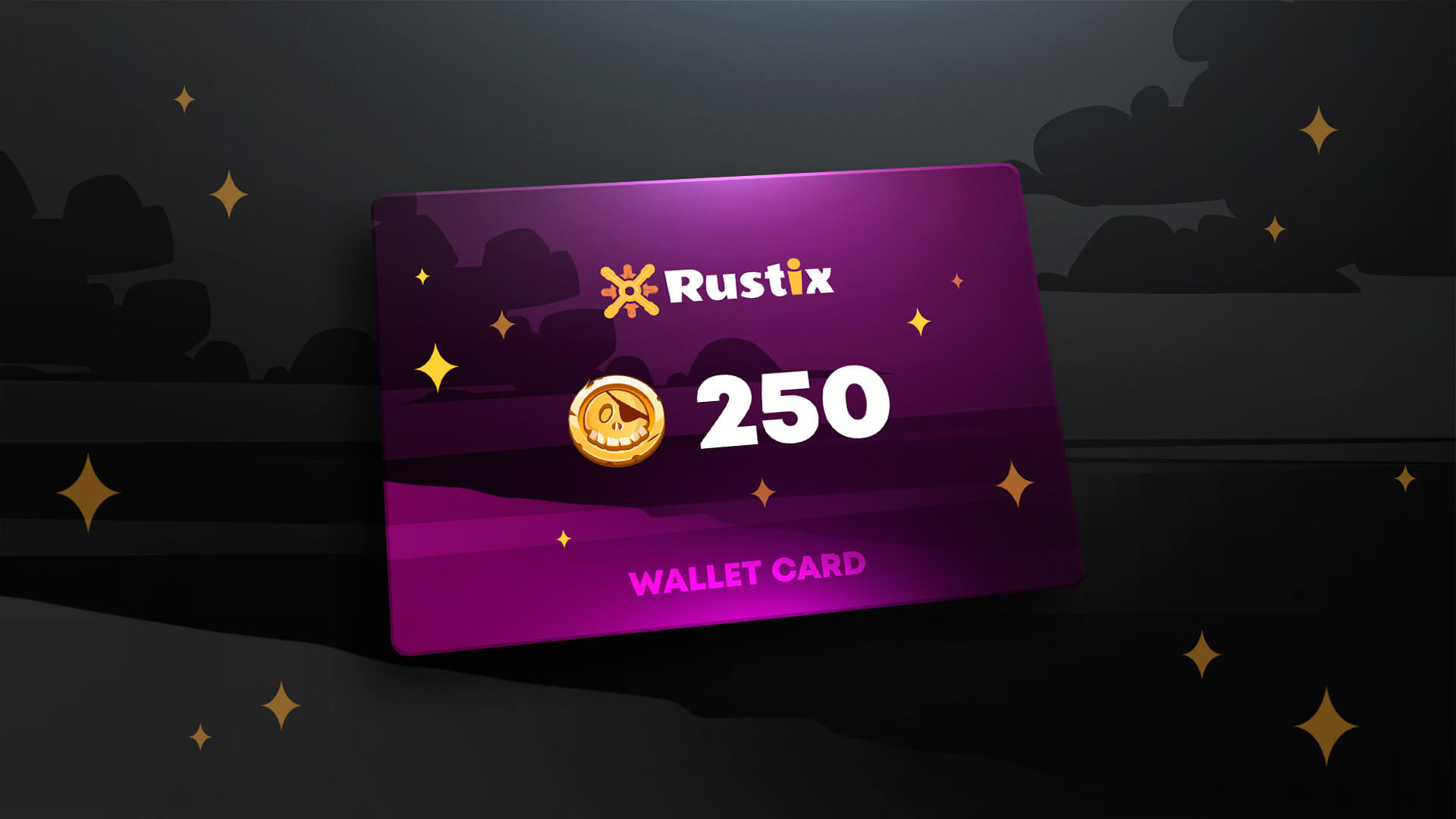 Rustix.io 250 USD Wallet Card Code, 274.57 usd