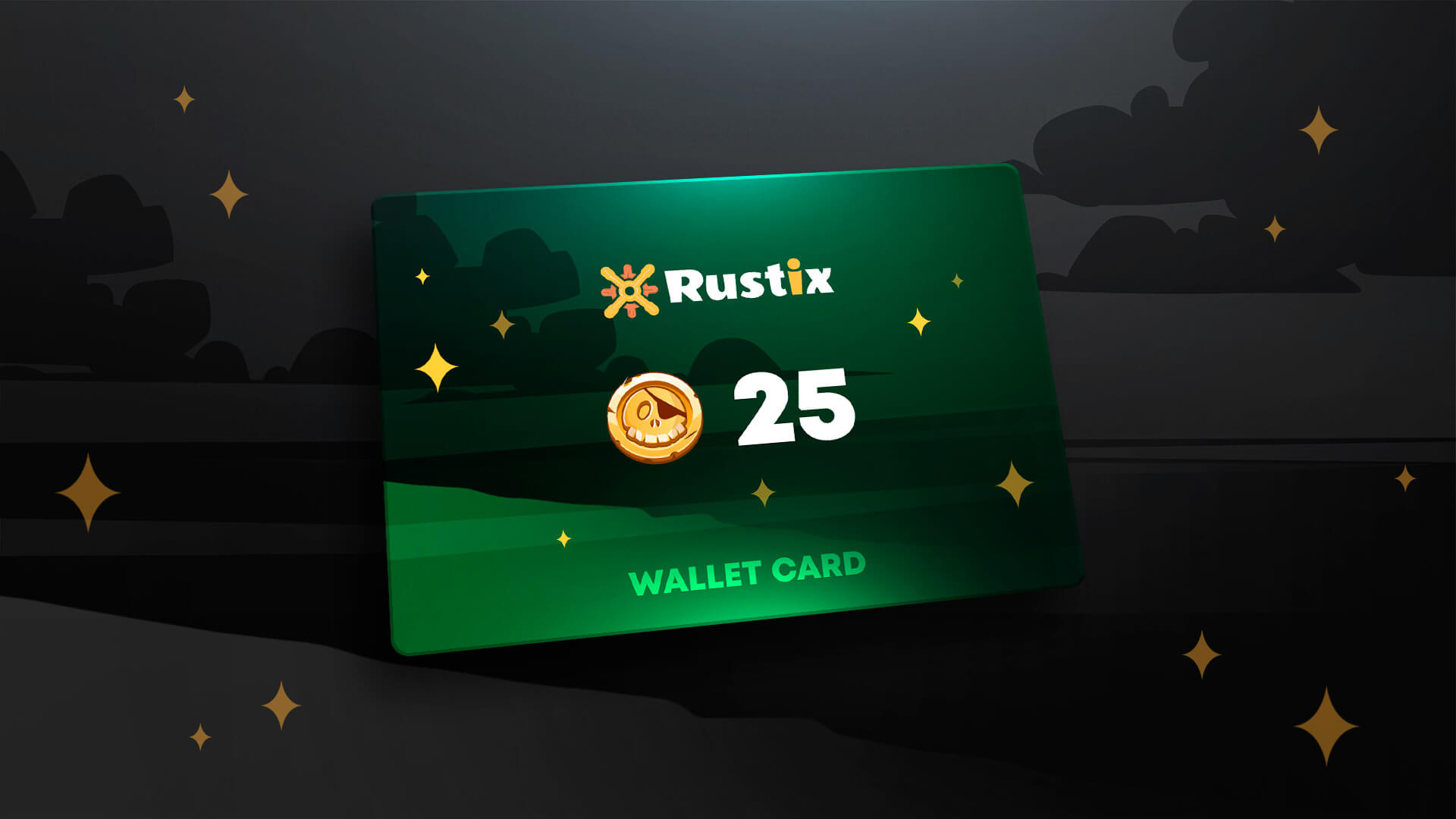 Rustix.io 25 USD Wallet Card Code, 28.25 usd