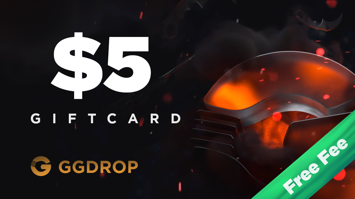 GGdrop $5 Gift Card, 5.42 usd